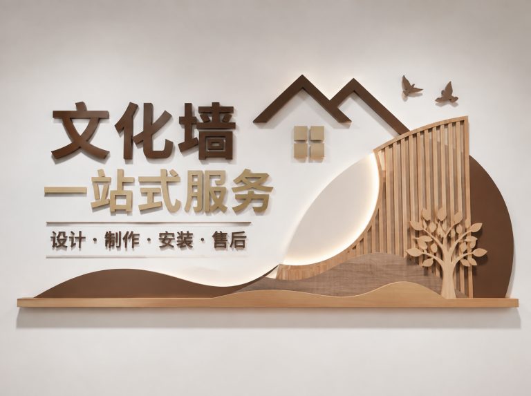 大岭山镇企业形象墙与荣誉墙定制